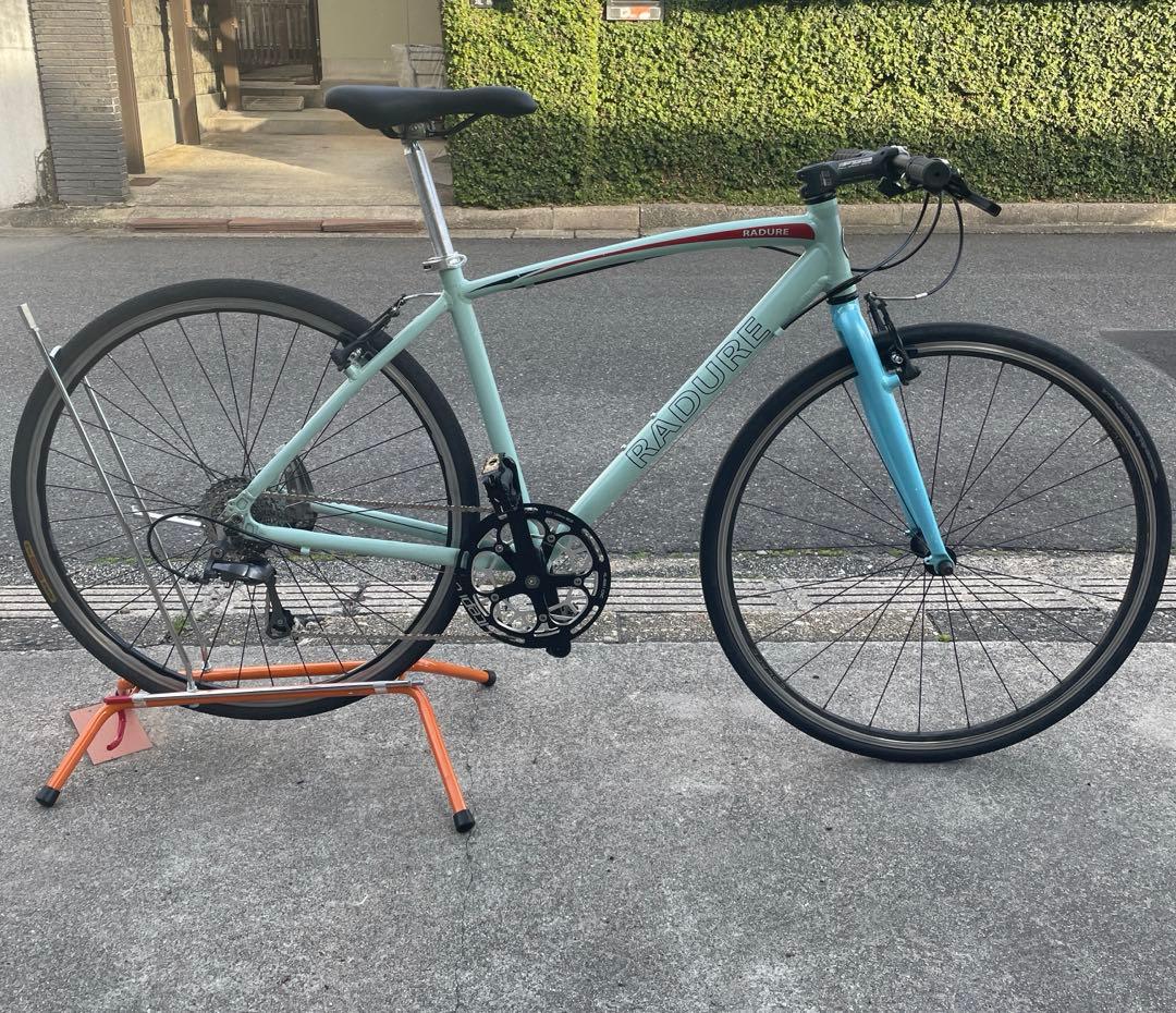 クロスバイク　8速フロントシングル