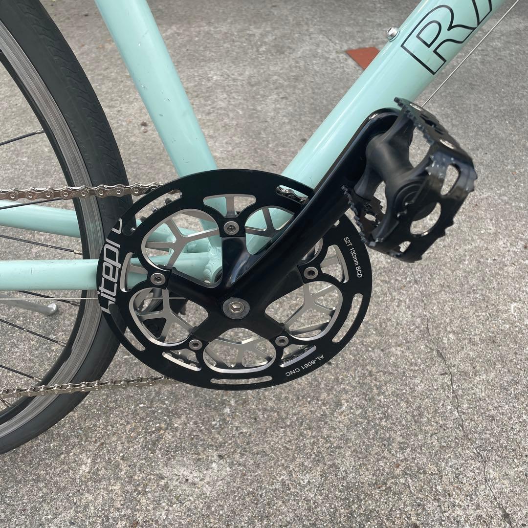 クロスバイク　8速フロントシングル