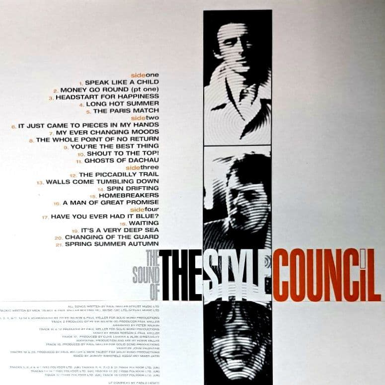 The Style Council　The Sound Of　レコード　LP