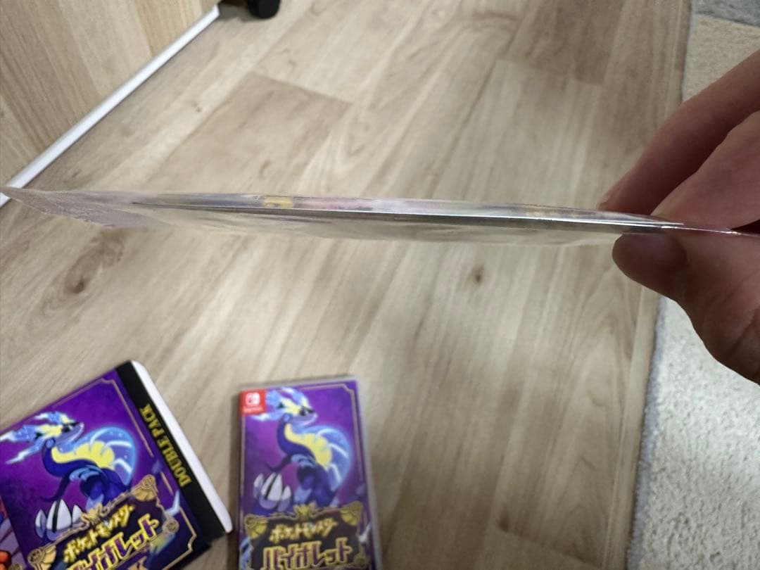 スカーレット・バイオレット ダブルパック＋ピカチュウ SR カード