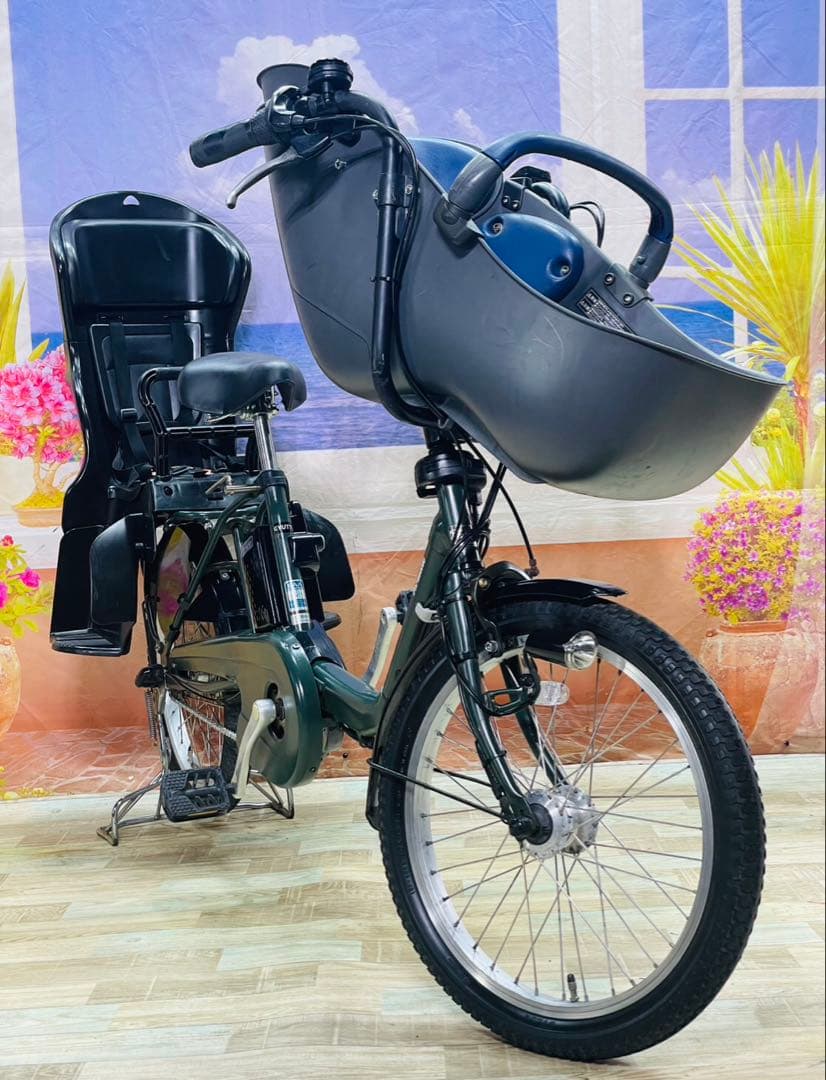 人気モデル！ギュット⭐️12AHパナソニック子供乗せ電動アシスト自転車Y3534