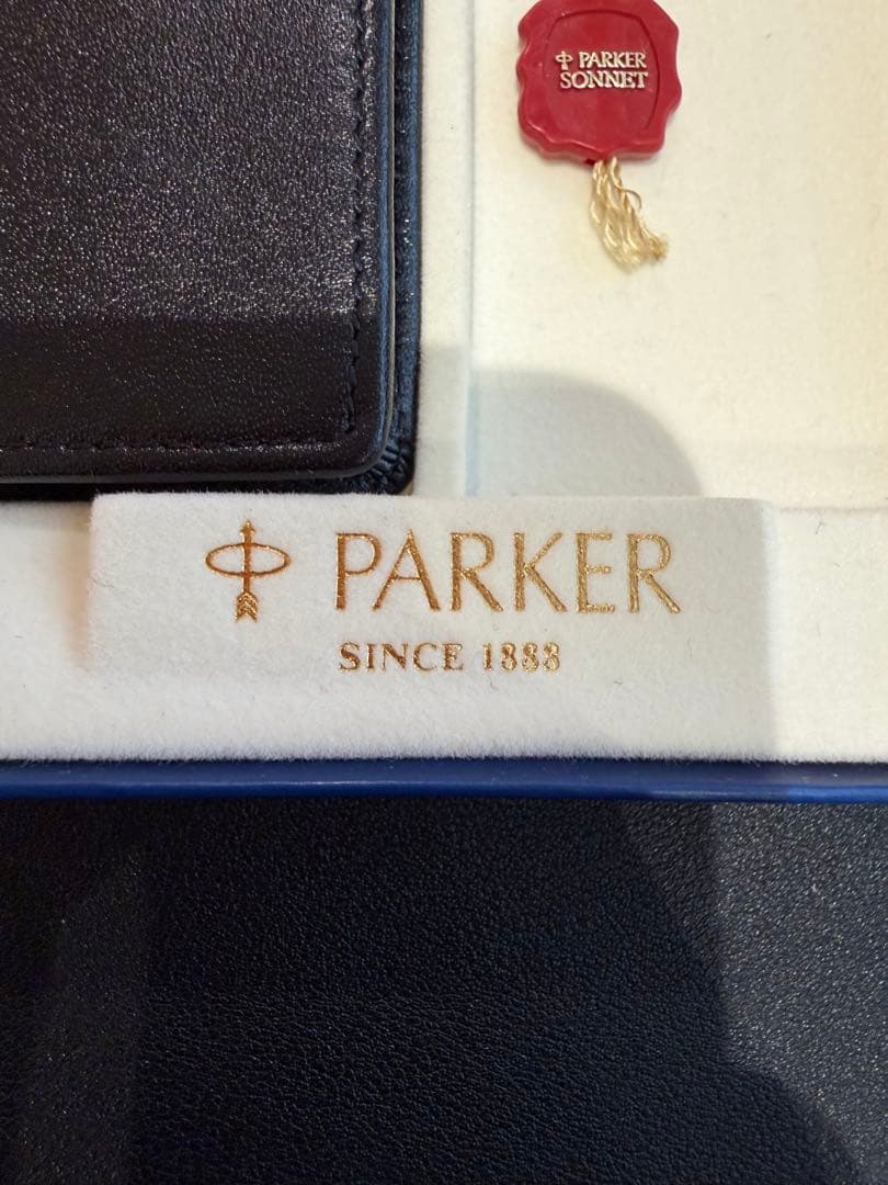 Parker 万年筆 スターリング925 銀無垢　K18 750 K18-750