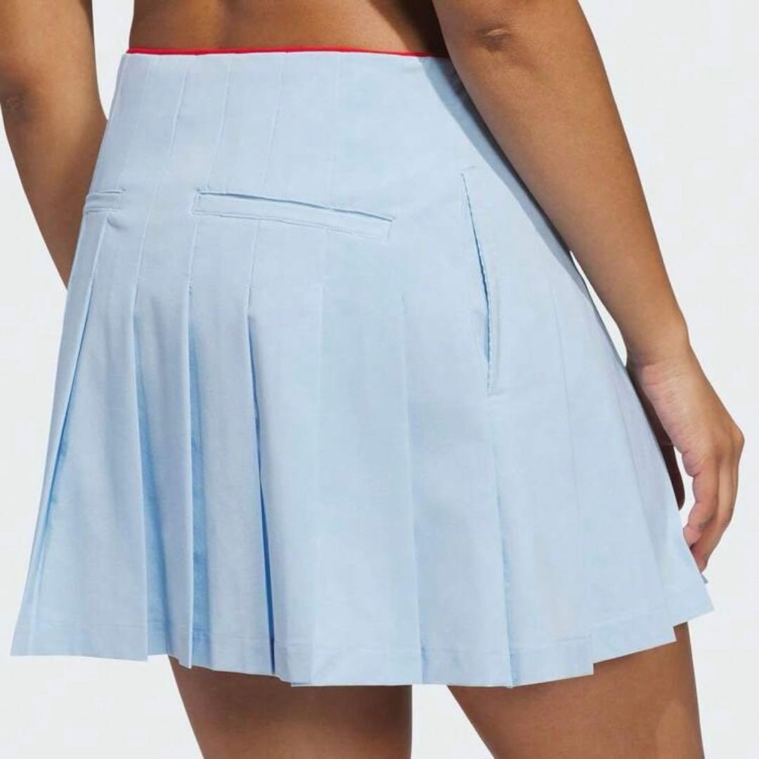 アディダス プリーツ ミニスカート インナーパンツ付き