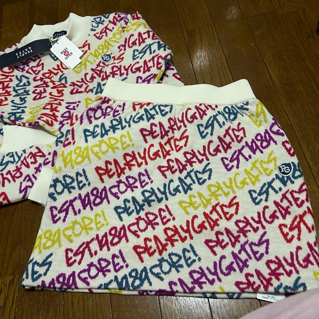 PEARLY GATES セットアップニット