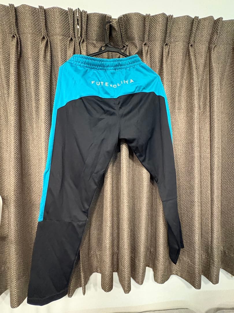 LUZ e SOMBRA ジャージセット ブラック/ターコイズ 上下セット