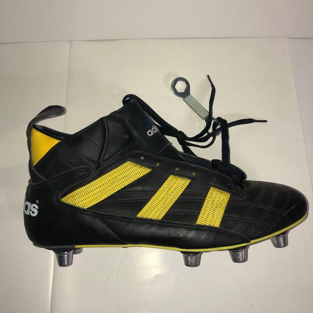 未使用品】1996年 adidasサッカースパイク 28cm 取替式SGイエロー