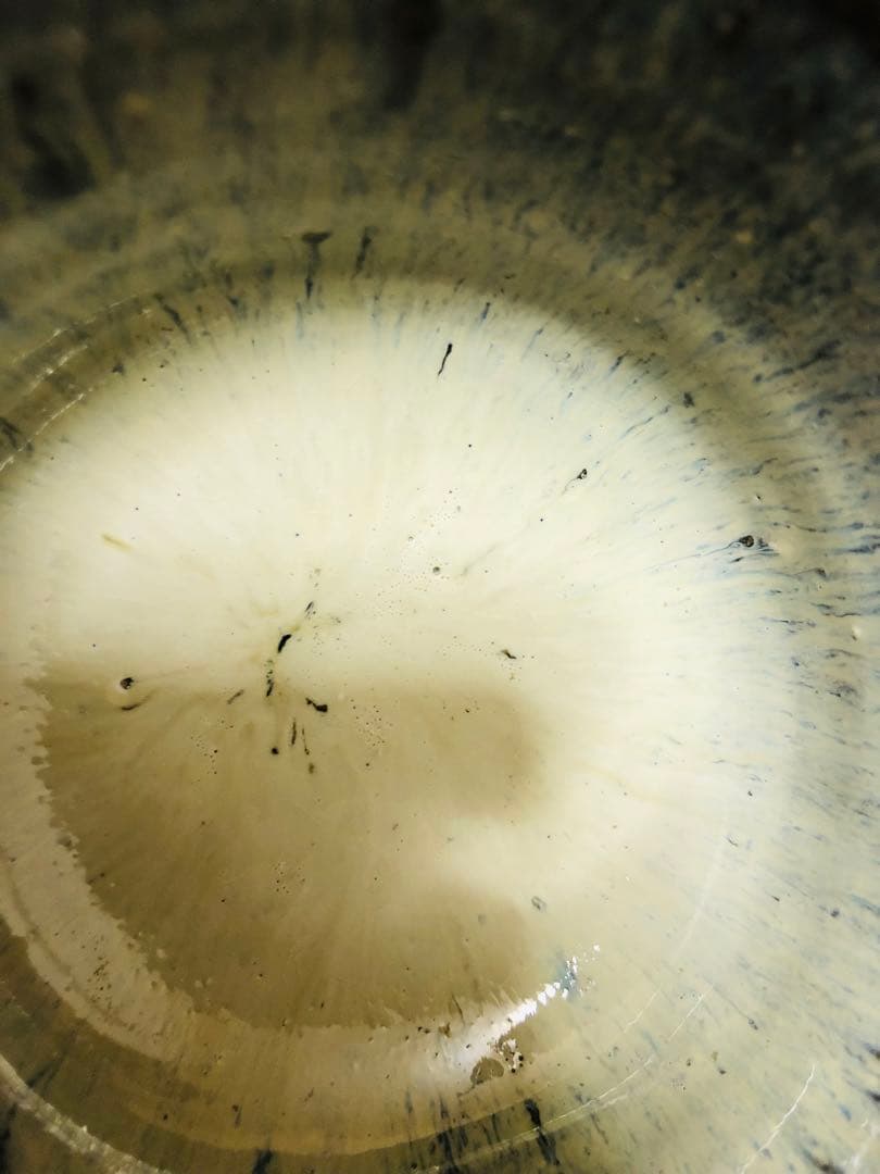 期間限定特価 唐津焼 朝鮮唐津 浜本洋好 藁灰釉 鉄釉 重ね掛け 片口小鉢