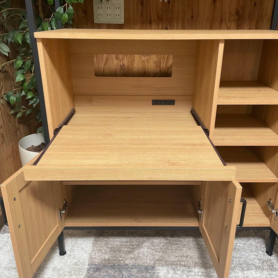 都内23区送料無料✨ヴィンテージ食器棚✨ 幅93.5cm