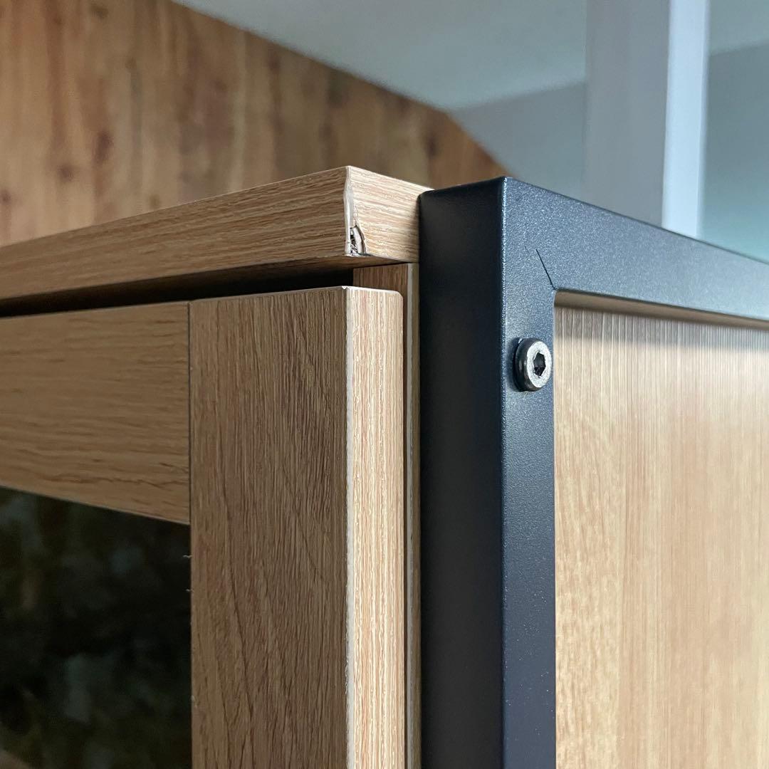 都内23区送料無料✨ヴィンテージ食器棚✨ 幅93.5cm