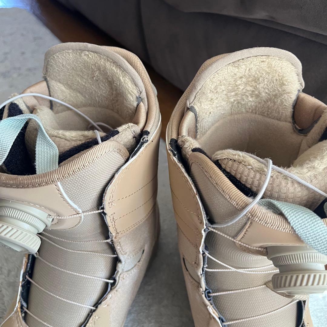 【美品】BURTON　Limelight スノーボードブーツ ベージュ25.0