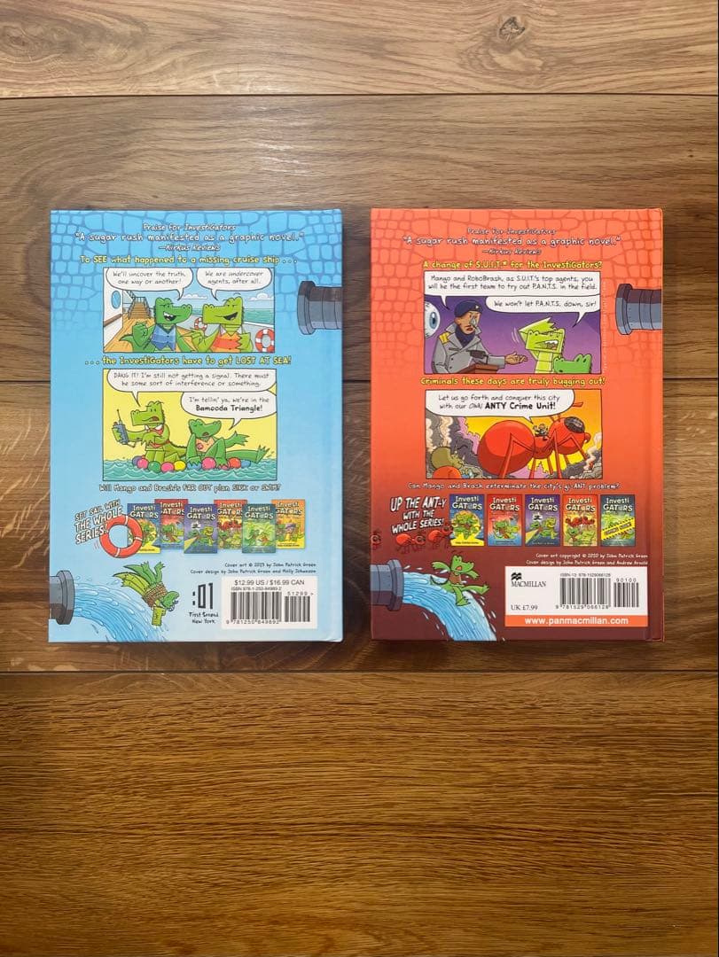 InvestiGators シリーズ英語絵本11冊セット　ハードカバー