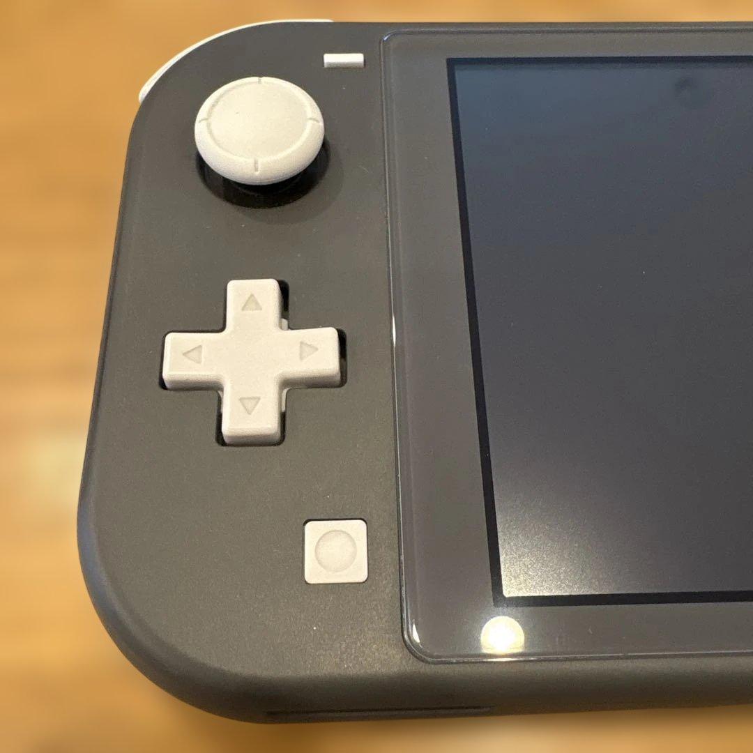 switchライト　本体　グレー　箱無し