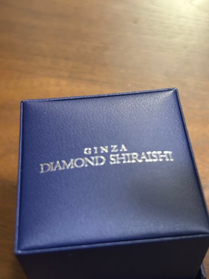 3EX鑑定書付Ginza Diamond Shiraishi ダイヤモンドリング