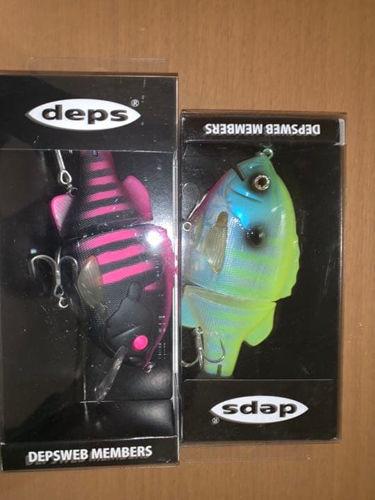 レイドジャパン デプス 5本せっと ダッジ ブルーシューター