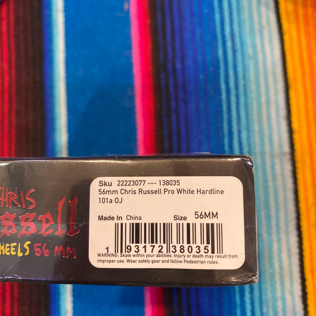 スケートボード Chris Russell OJ Wheels 56mm