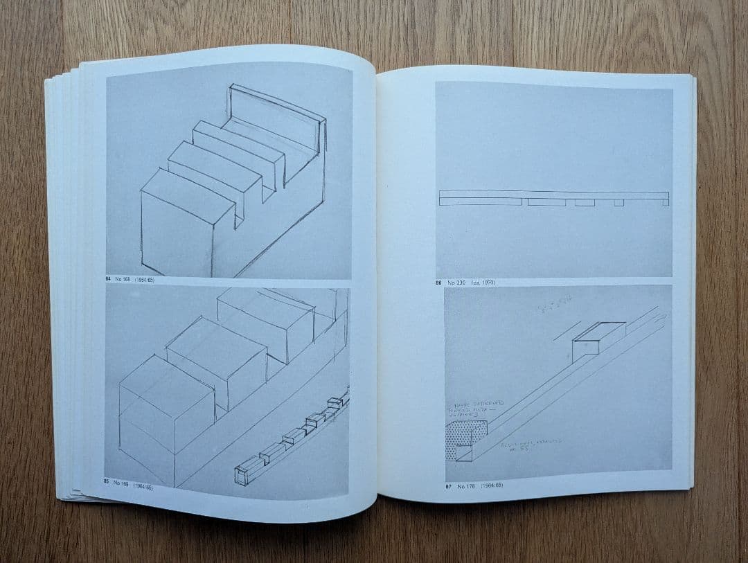 DONALD JUDD / Drawings ドナルド・ジャッド