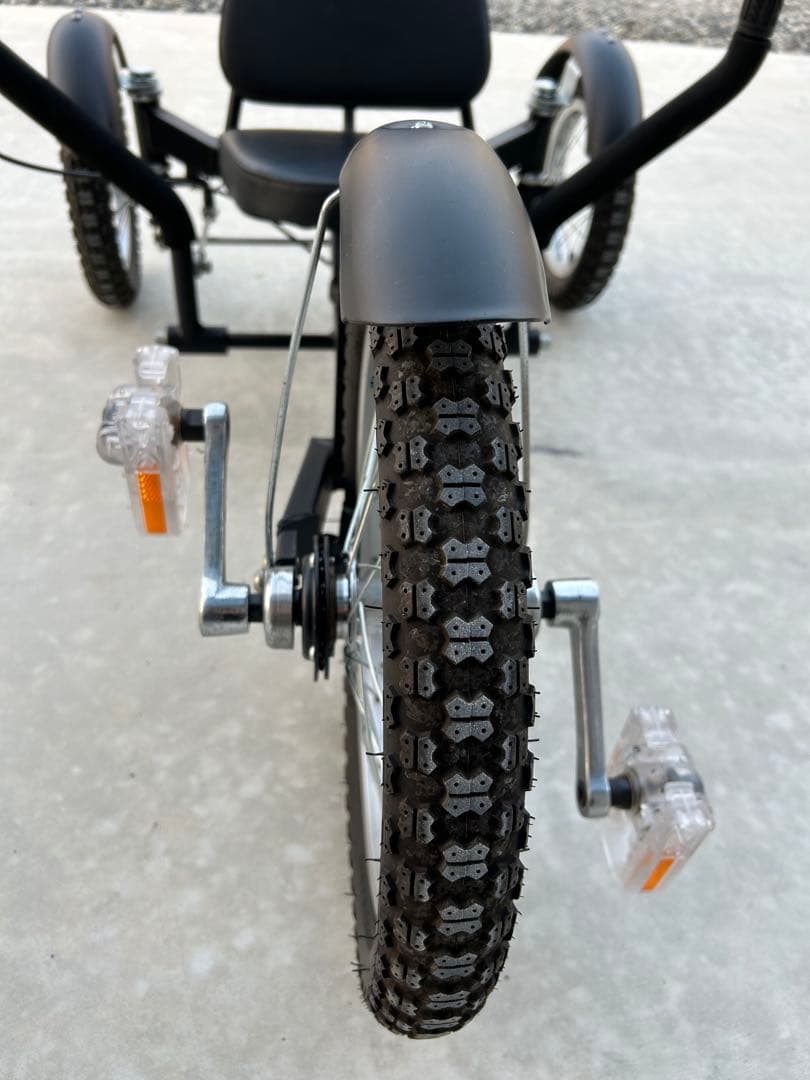 リカンベント　自転車 ３輪車　おもしろ自転車　発送可能