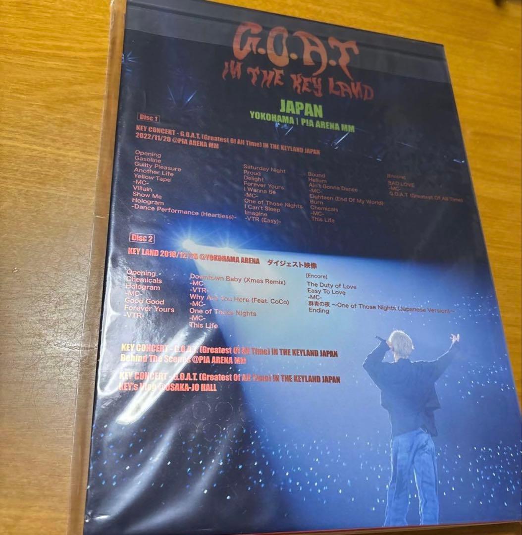 SHINee キーG.O.A.T in the KEY LAND Blu-ray