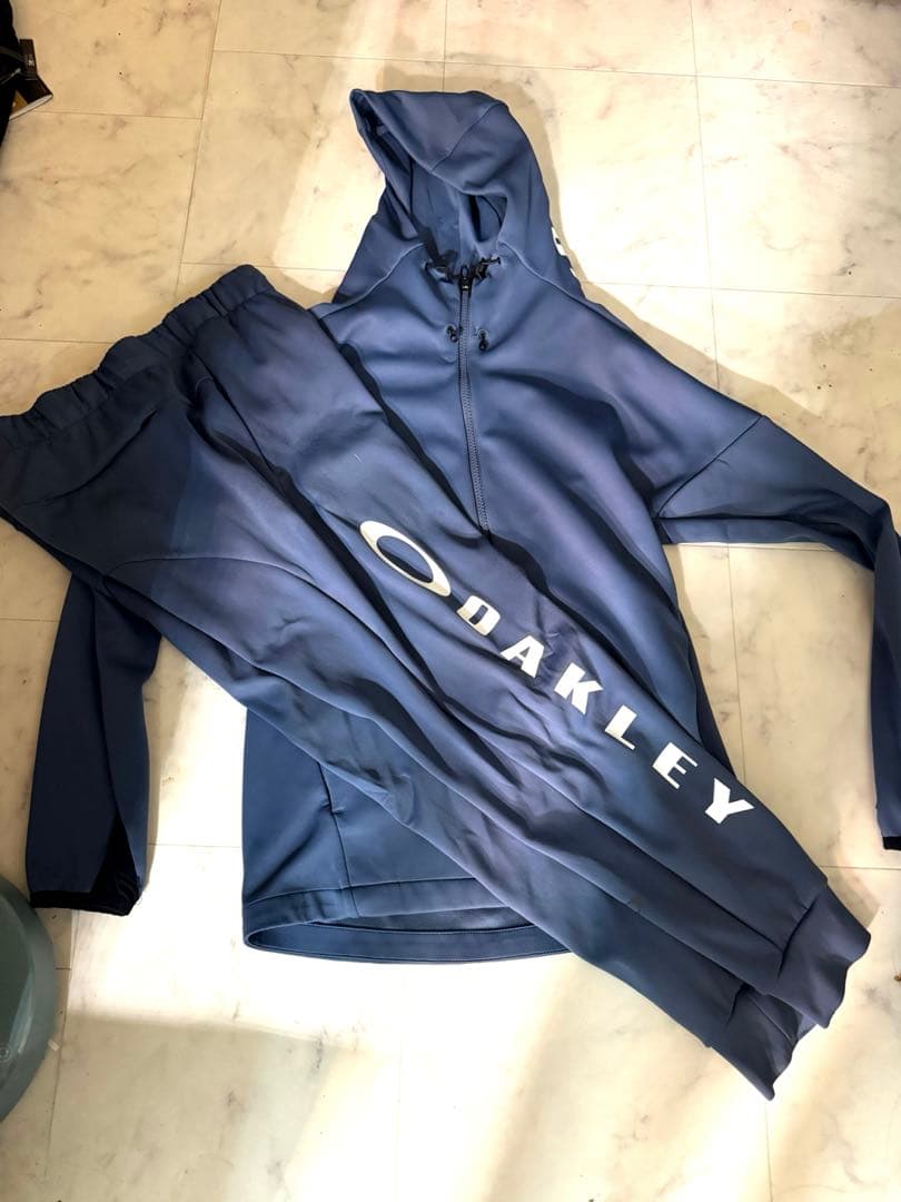 OAKLEY グレー ジャージ上下セット