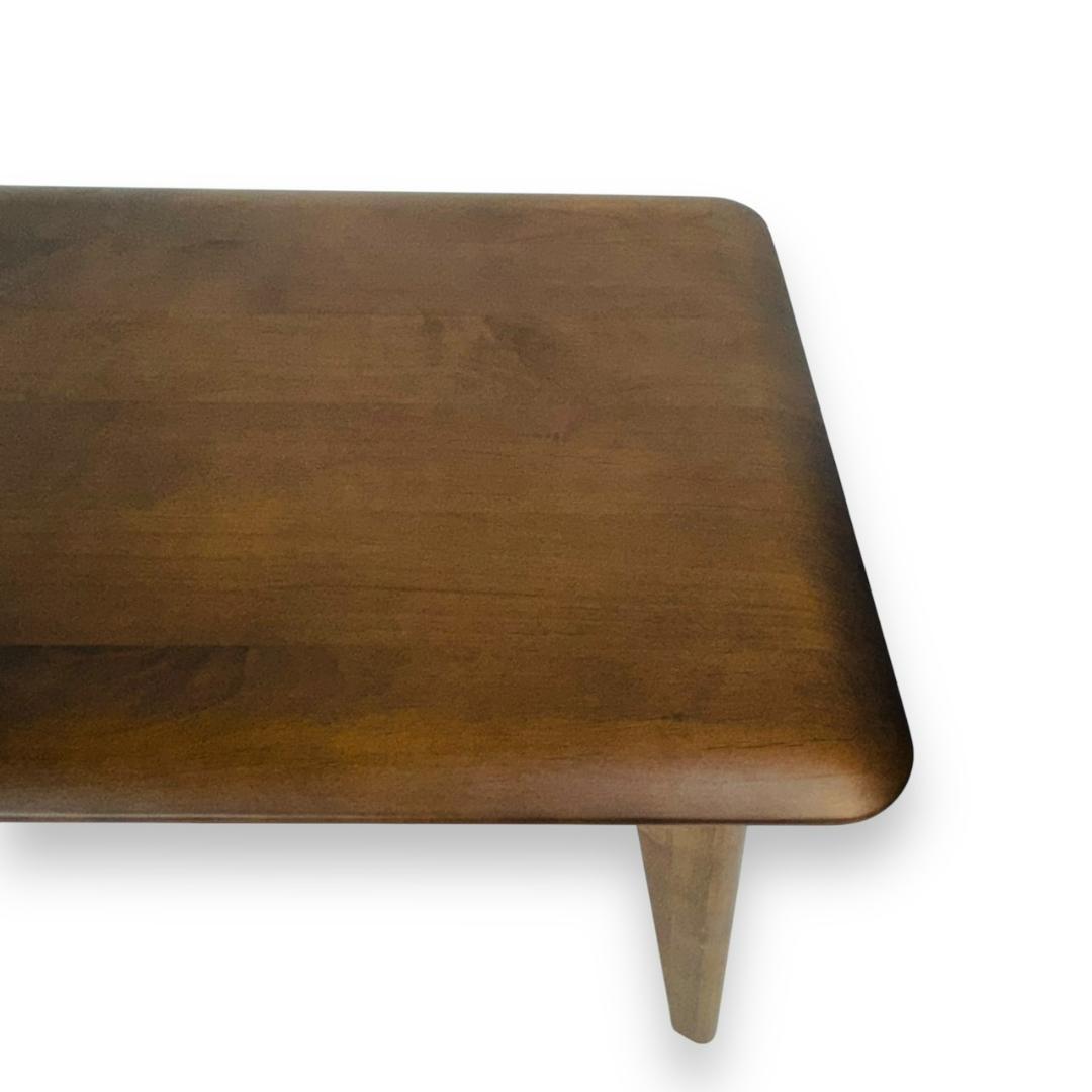 美品 家具の大丸 ローストⅡ センターテーブル ブラウン