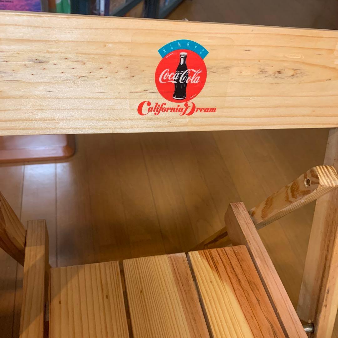 コカコーラ:バーベキューセット&(木製折りたたみテーブルと椅子４脚)