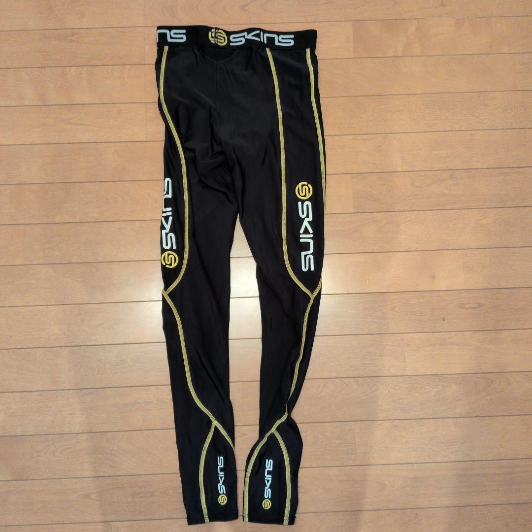 ◎SKINS 美品！ A400&ブラック/イエロー 2本セット！　size-M