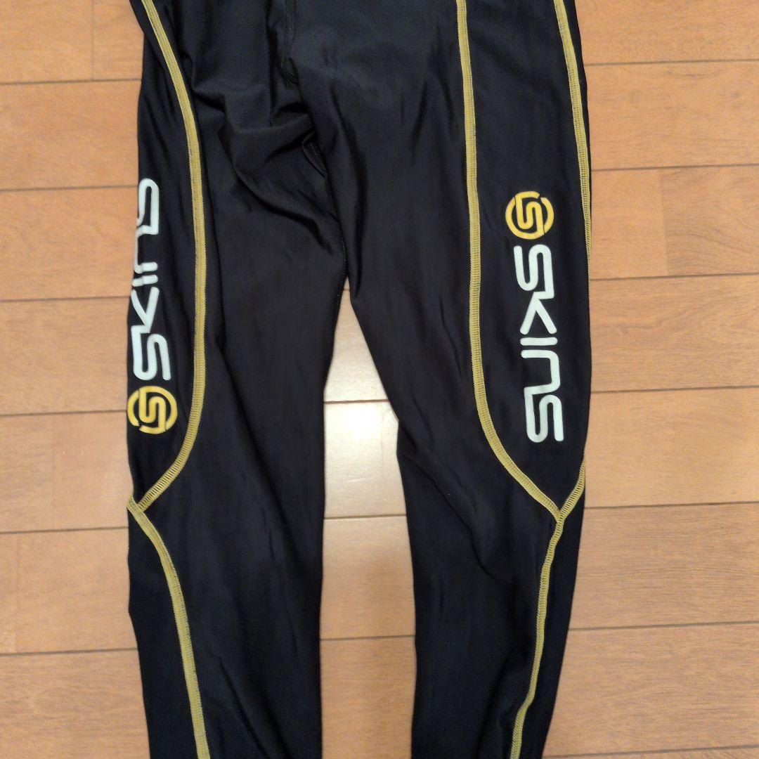 ◎SKINS 美品！ A400&ブラック/イエロー 2本セット！　size-M