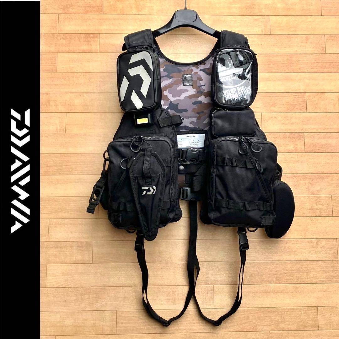 美品 ダイワ フローティングベスト ライフジャケット フロートゲームベスト