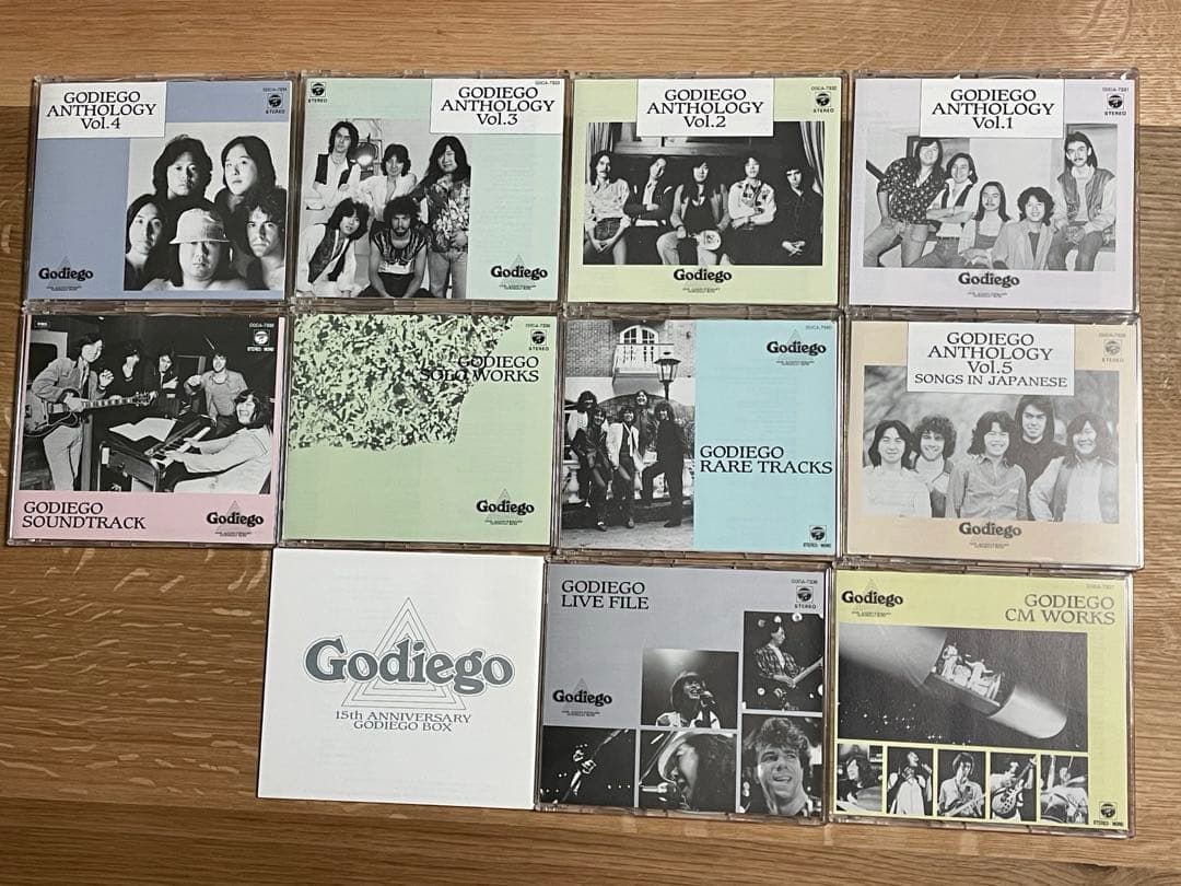 ゴダイゴ 15th Anniversary Godiego Box
