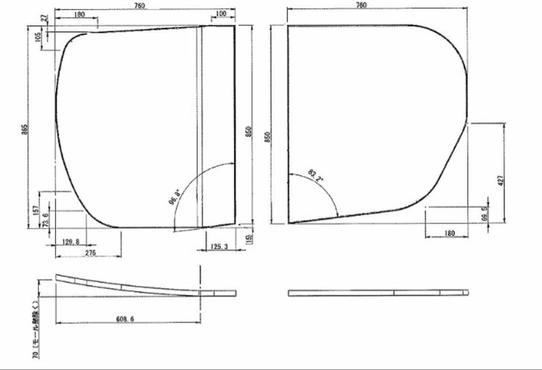 ToTo 風呂蓋　ekks6klaa22w