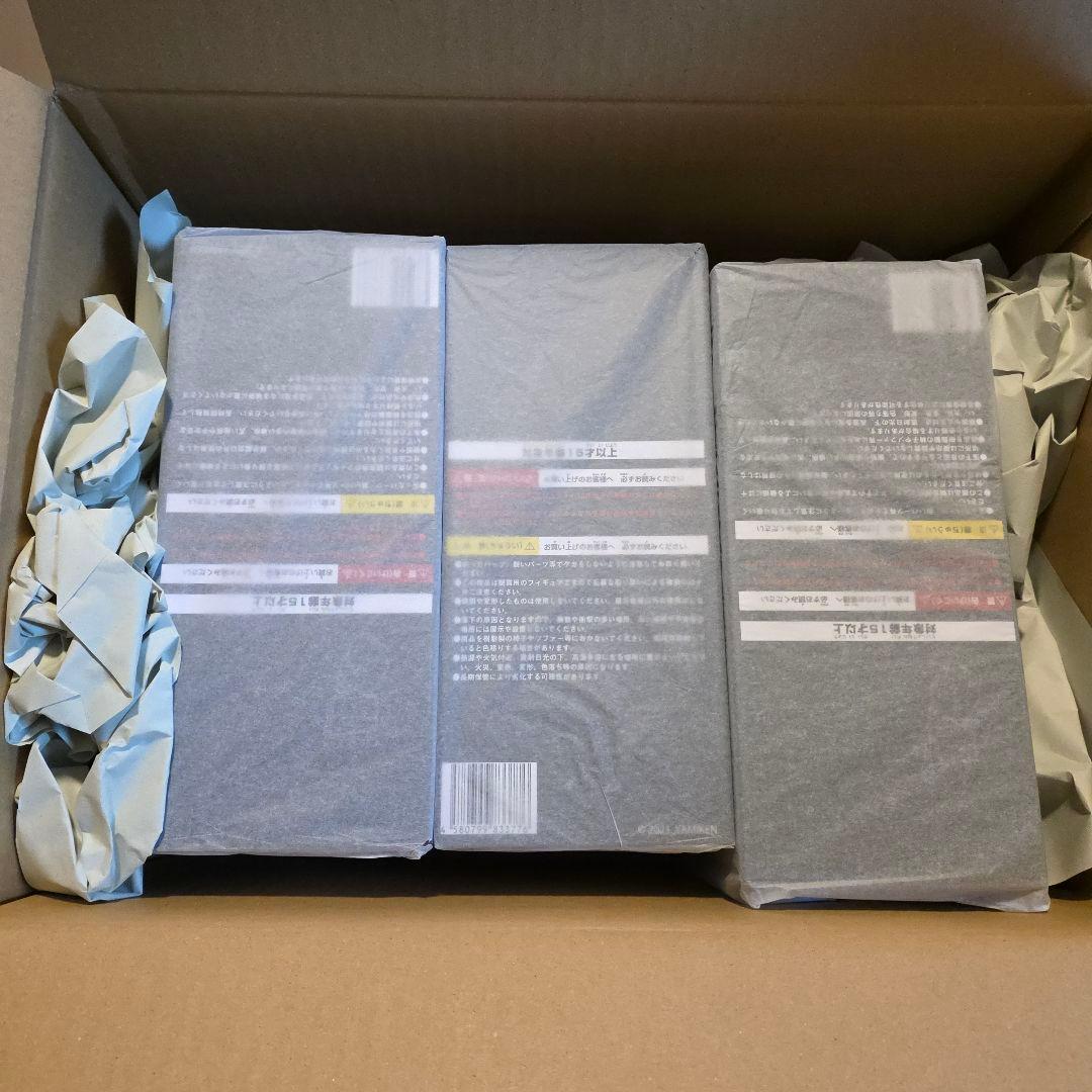 ジャンクヘッド　3バカ　ソフビフィギュア　3体セット