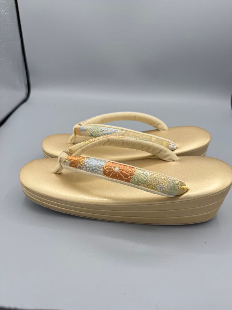 キンワシ印 バッグ 草履　箱付き