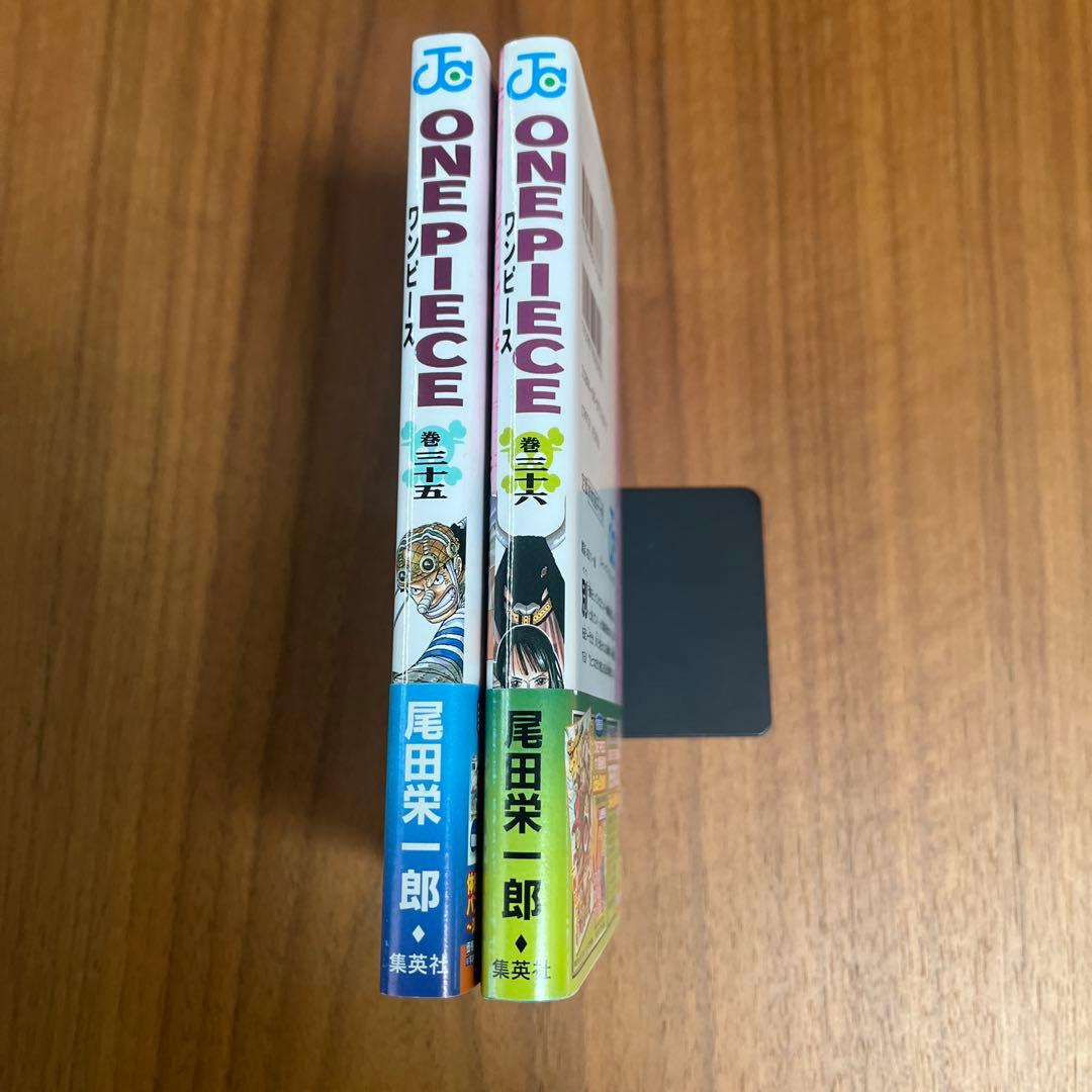 ワンピース　35巻　36巻　初版　チラシ付き