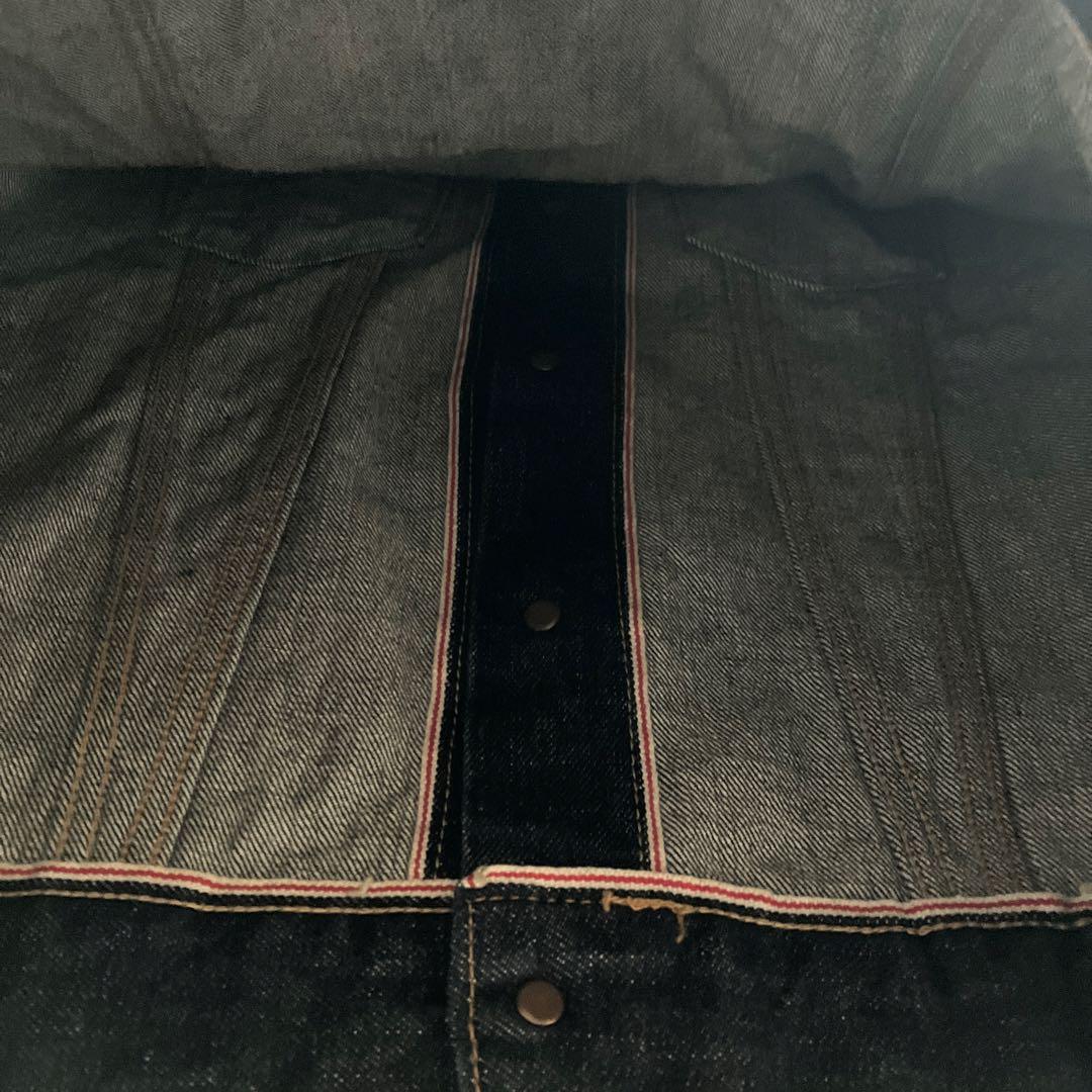 エドウィン 5550 0024 デニムジャケット L 濃紺 赤耳 vintage