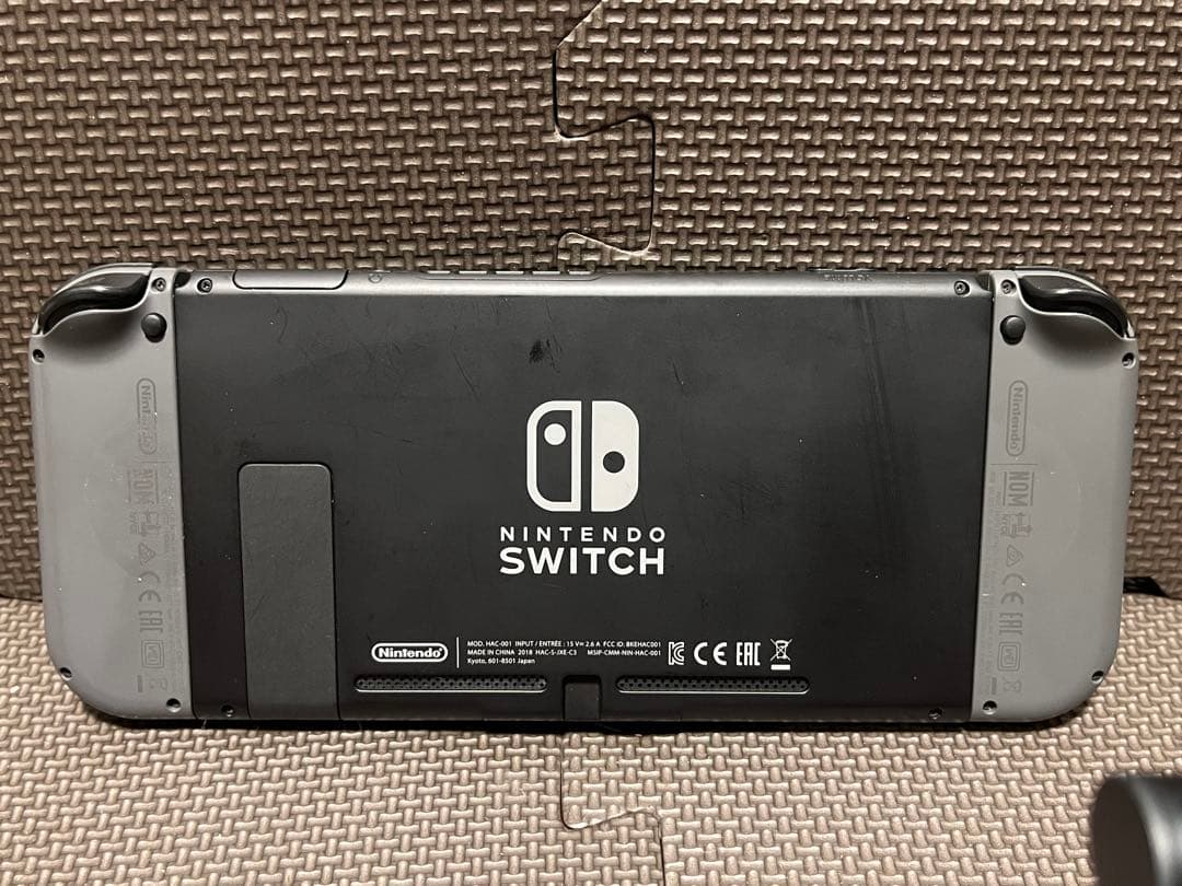 Nintendo Switch 本体 グレー (箱あり・キャリングケース付)