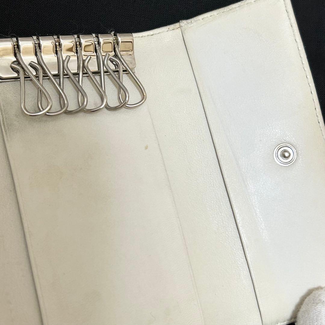 【高級】CHANEL シャネル キーケース ココマーク エナメル