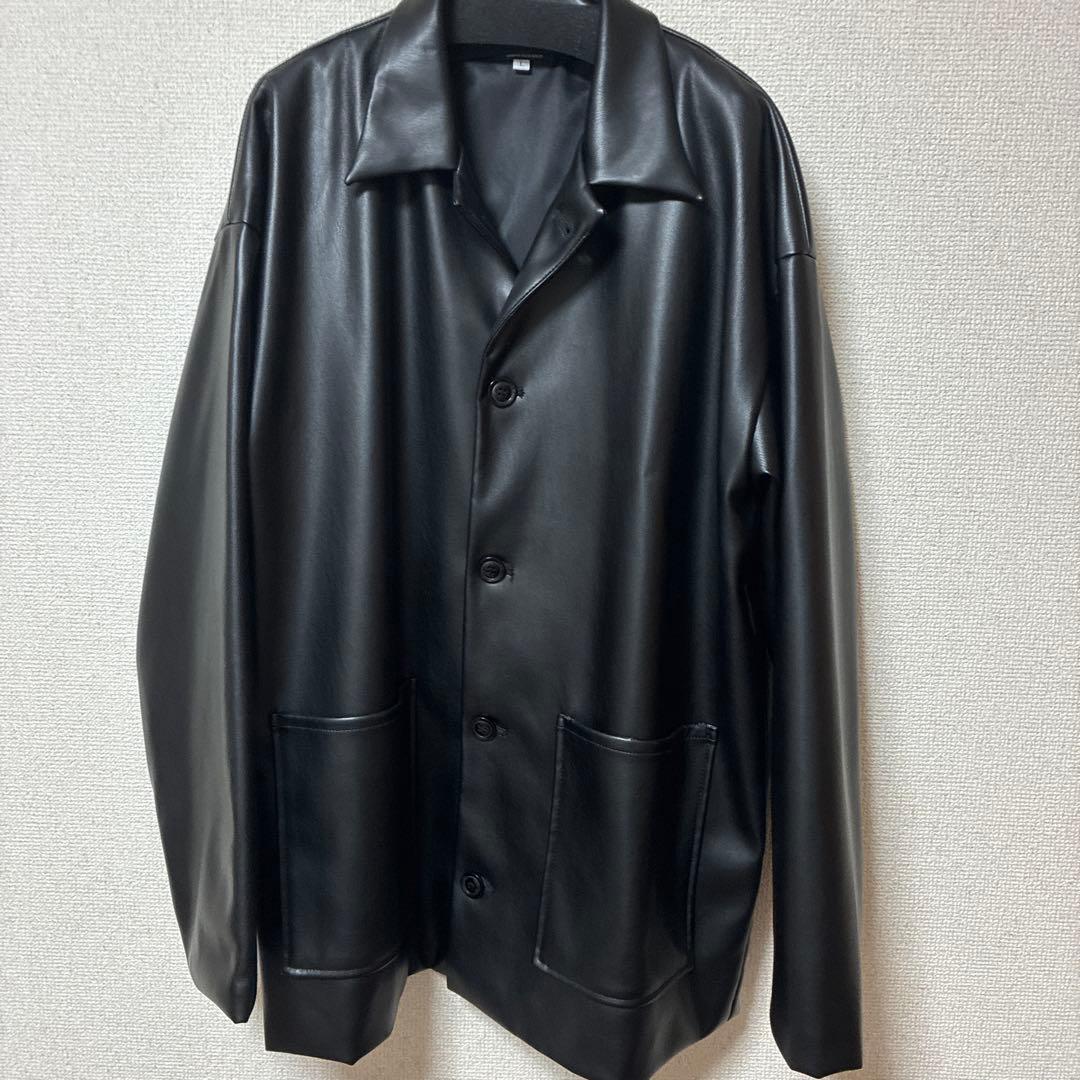 売り切ります常田大希KingGnuフェイクレザージャケット　カバーオール　Nハリ