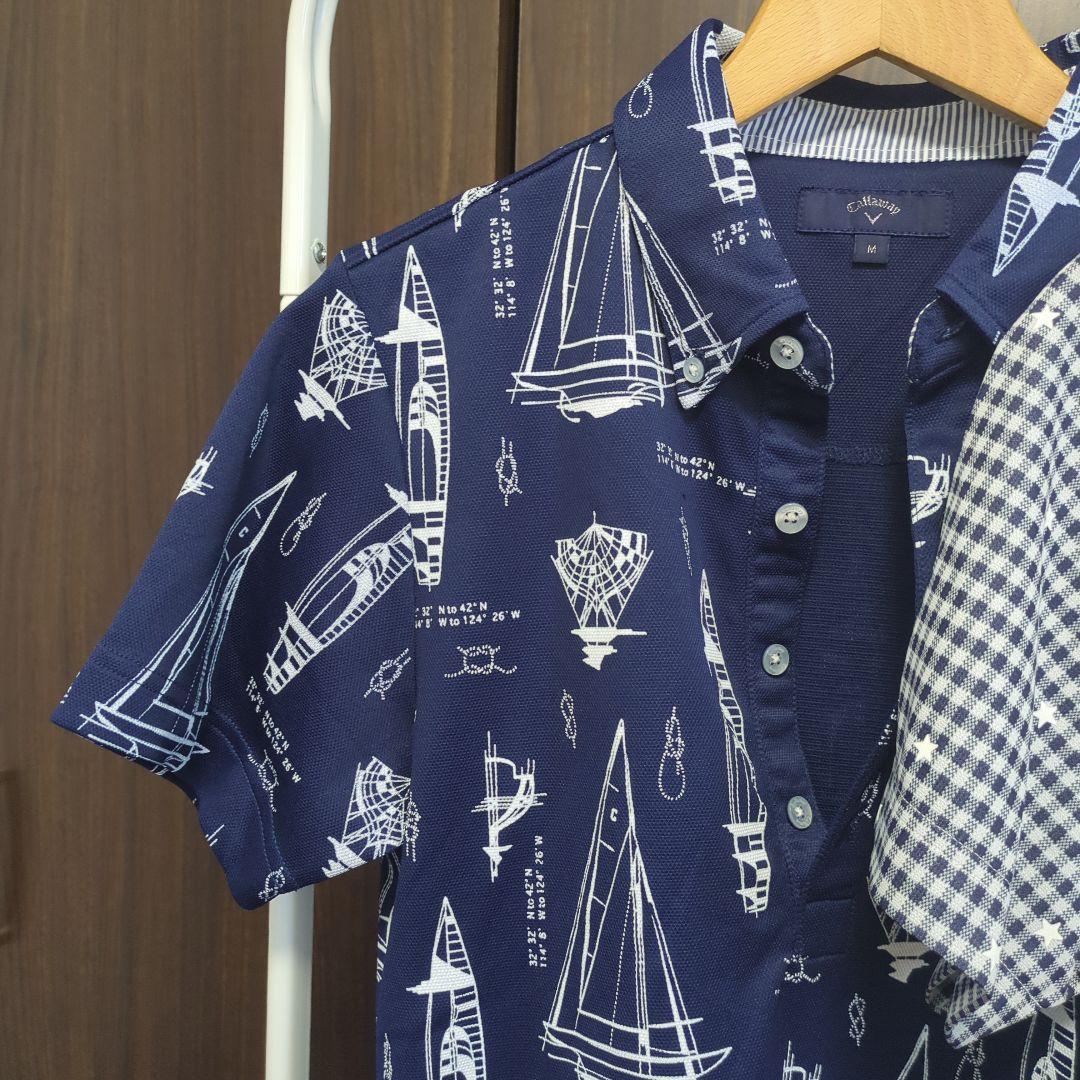 美品　Callaway　キャロウェイ　ゴルフ　シャツ　Mサイズ　3点