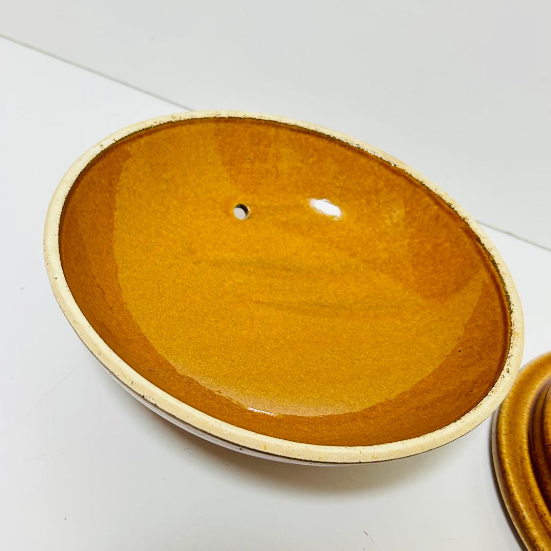 【美品】長谷園 かまどさん 3合炊き 土鍋 CT-01 炊飯 伊賀焼 飴色