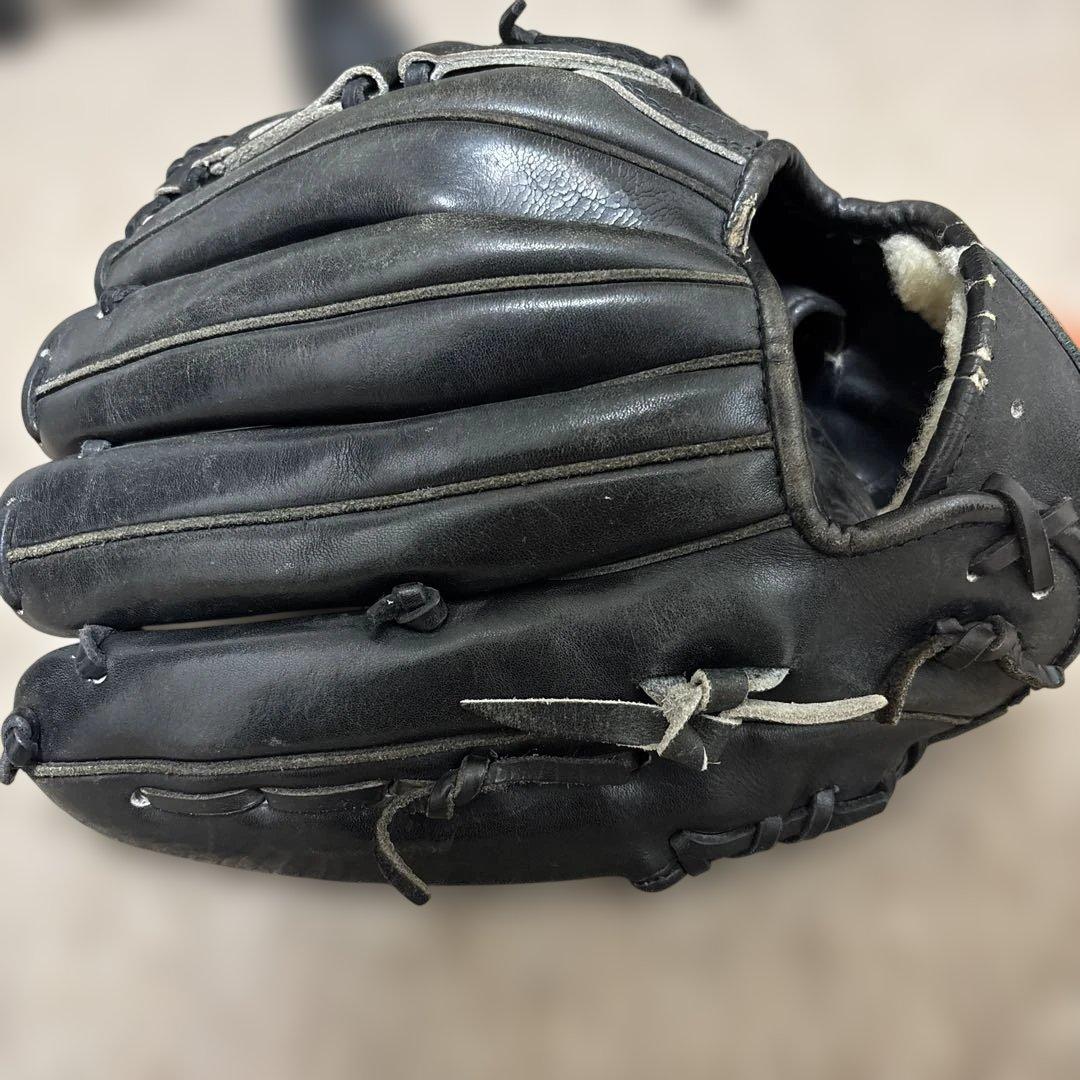 要*輔様 ミズノビックエム 硬式野球グローブ 黒