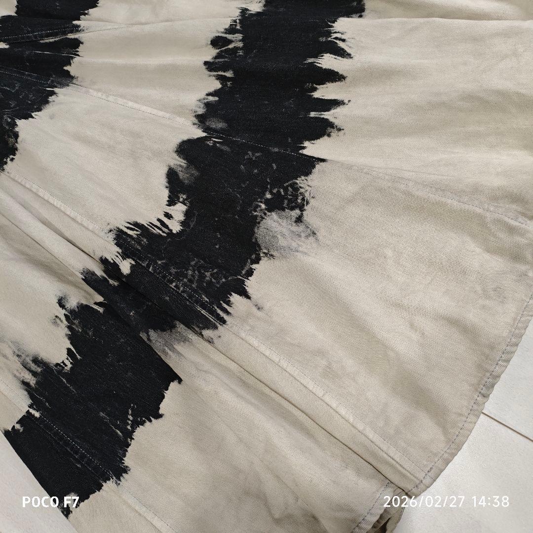 完売　人気　グレースコンチネンタル　ノースリーブロングドレス ベージュ黒 36