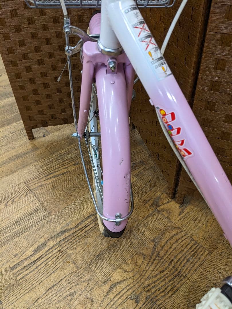 U010 子供自転車　20インチ　ピンク