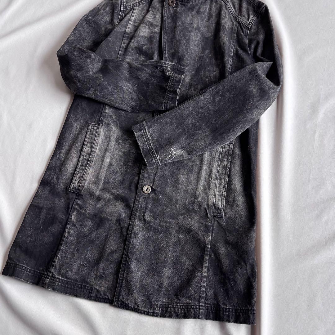 ジャケット・アウター 00s BOSS ORANGE black denim coat Archive