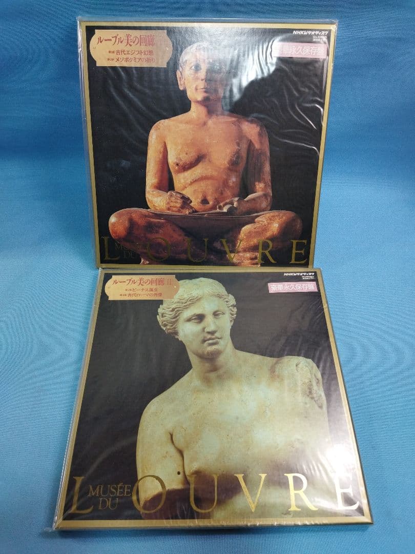 ルーヴル　美の回廊 TOTAL INDEX NHK レーザーディスク　未使用品
