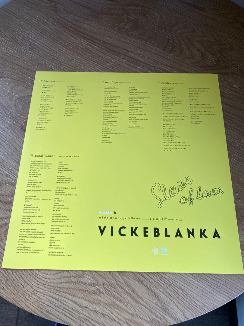 ビッケブランカ VICKEBLANKA Slave of Love LPレコード