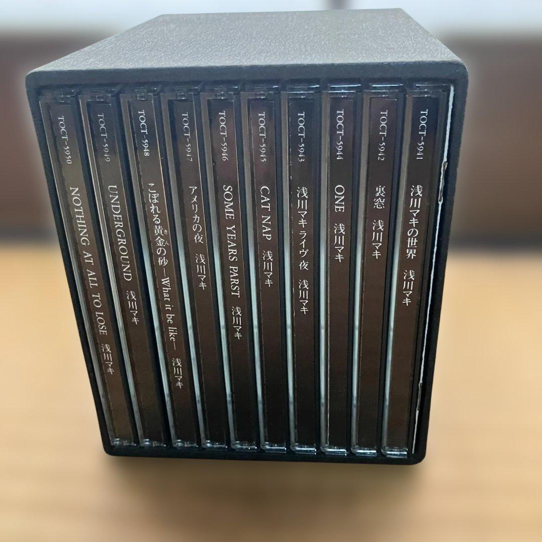 浅川マキの世界 CD10枚組 自選作品集　東芝EMIオリジナル盤