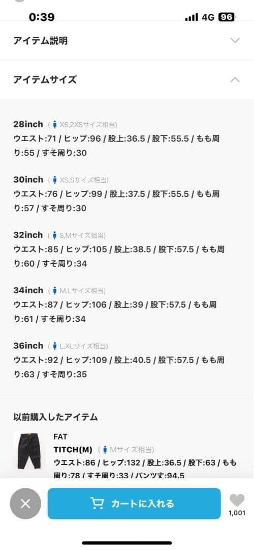 NATAL DESIGN WEAR ダークブルーデニム W28 L18