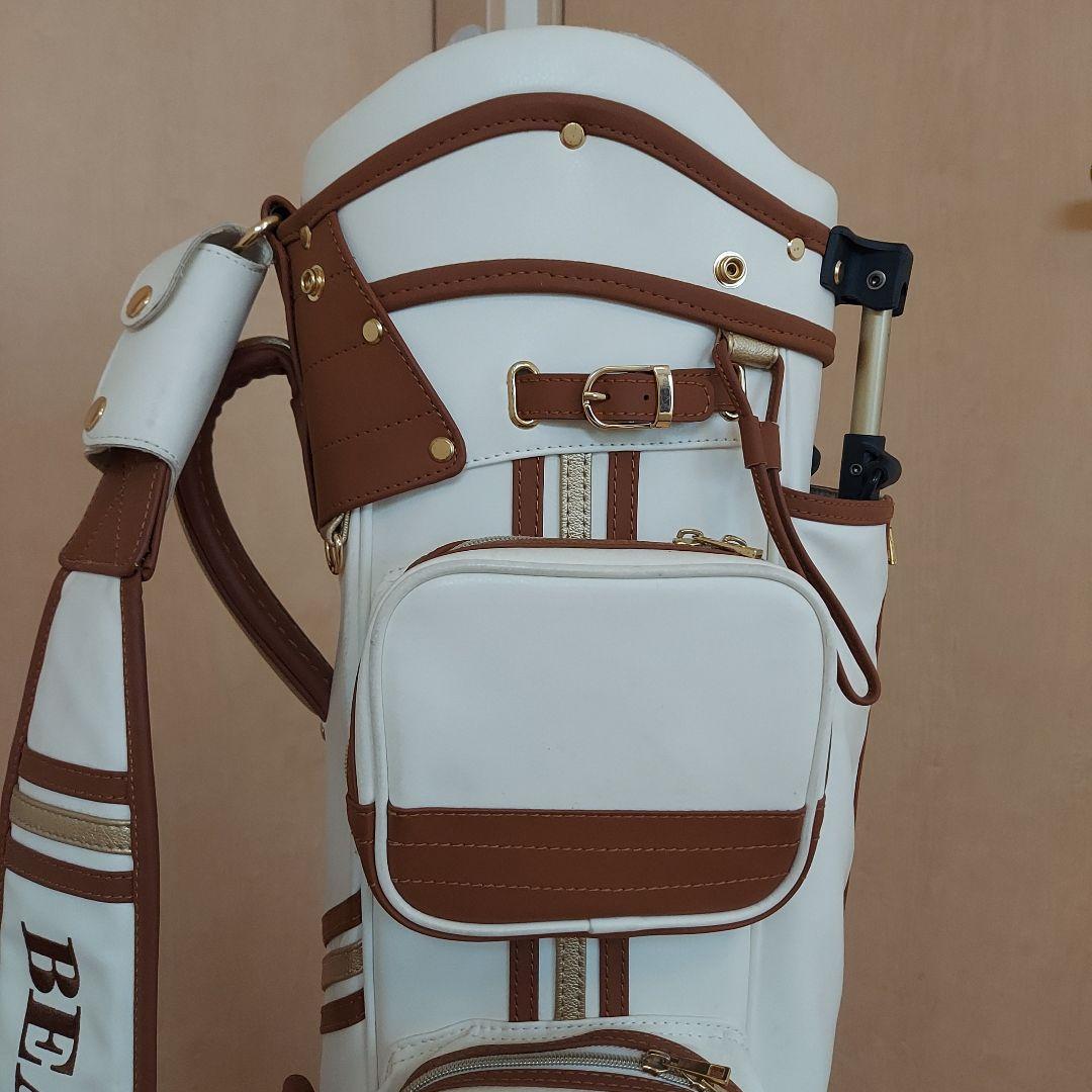BEAMS GOLF ビームス キャディバッグ スタンド ★ヘッドカバー付き