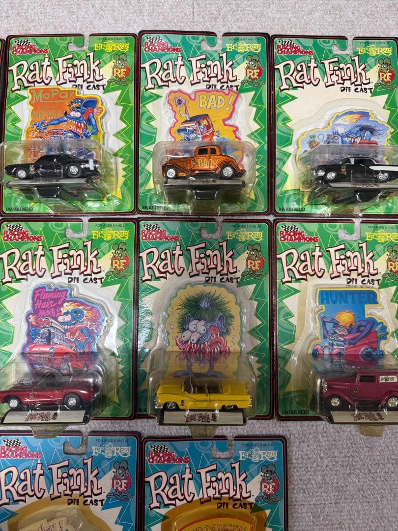 Rat Fink ラットフィンク ミニカー 16台セット ホットウィル アメ車