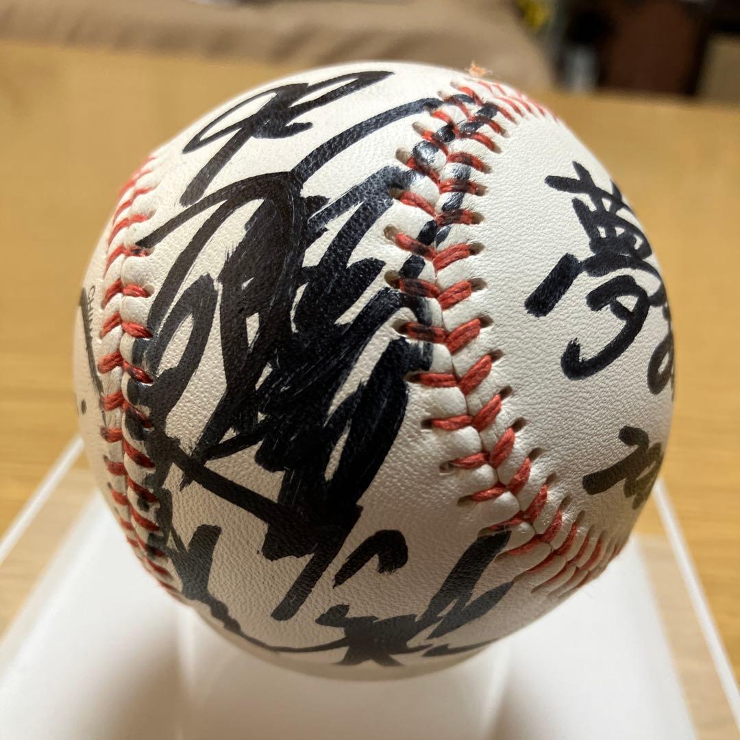 池山隆寛引退記念直筆サインボール